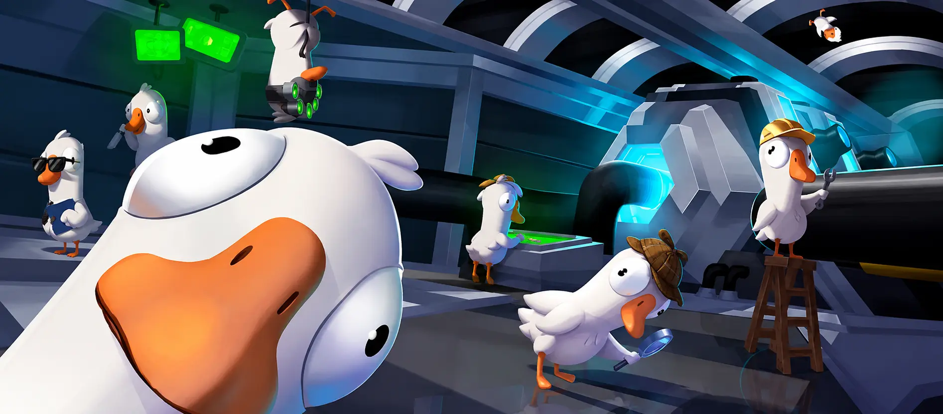 Goose Goose Duck key art